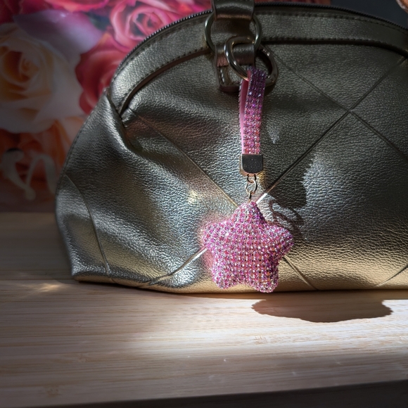 Rhinestone Bag Charm/Keychain - Picture 12 of 13